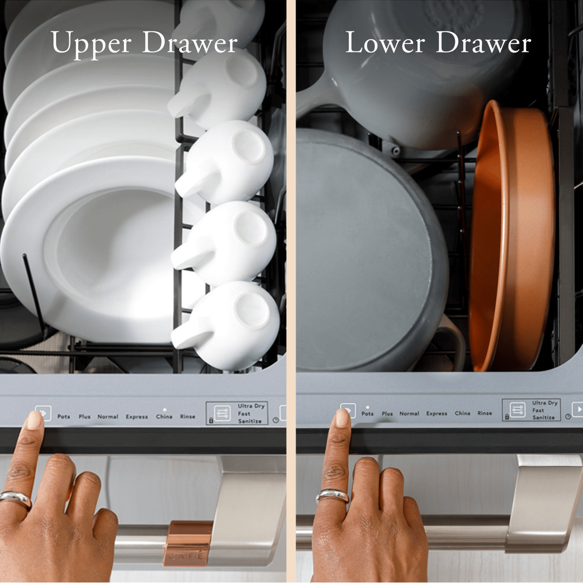 GE Cafe Dishwasher Drawers Review with Styles, Features, & Prices
